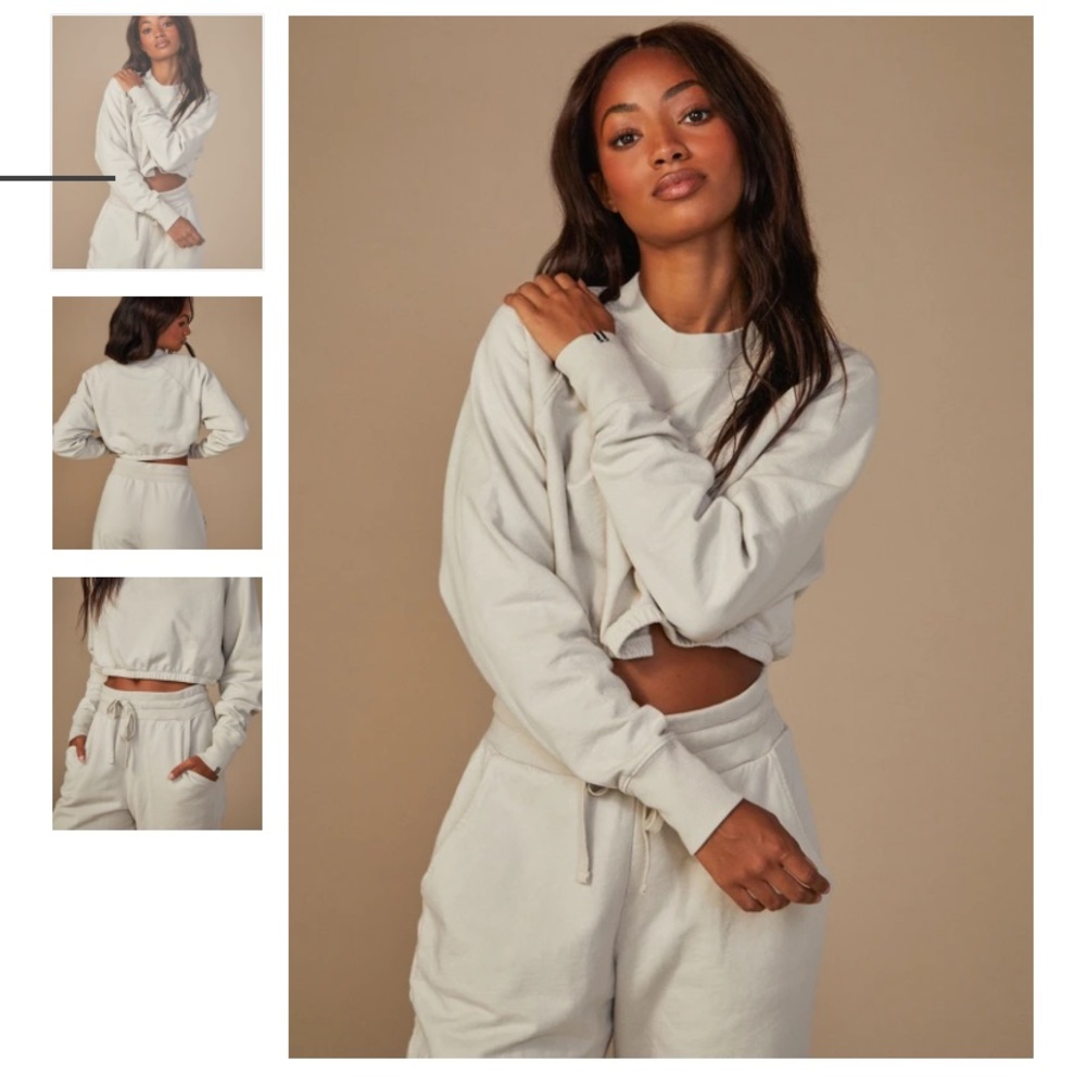 Valley sweatshirt in bone